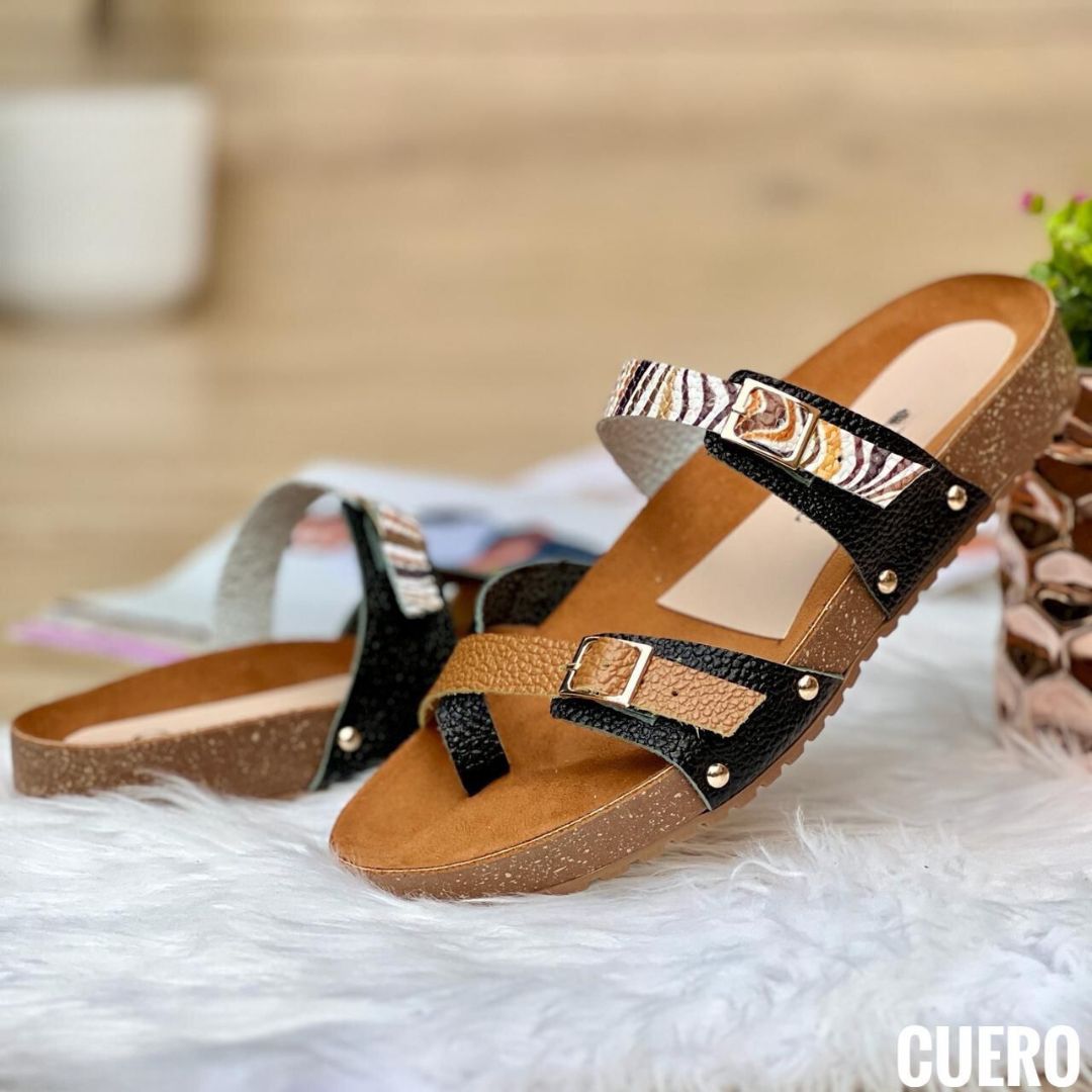 Sandalias Kamelia™ de Cuero Ultralivianas - Colección Exclusiva