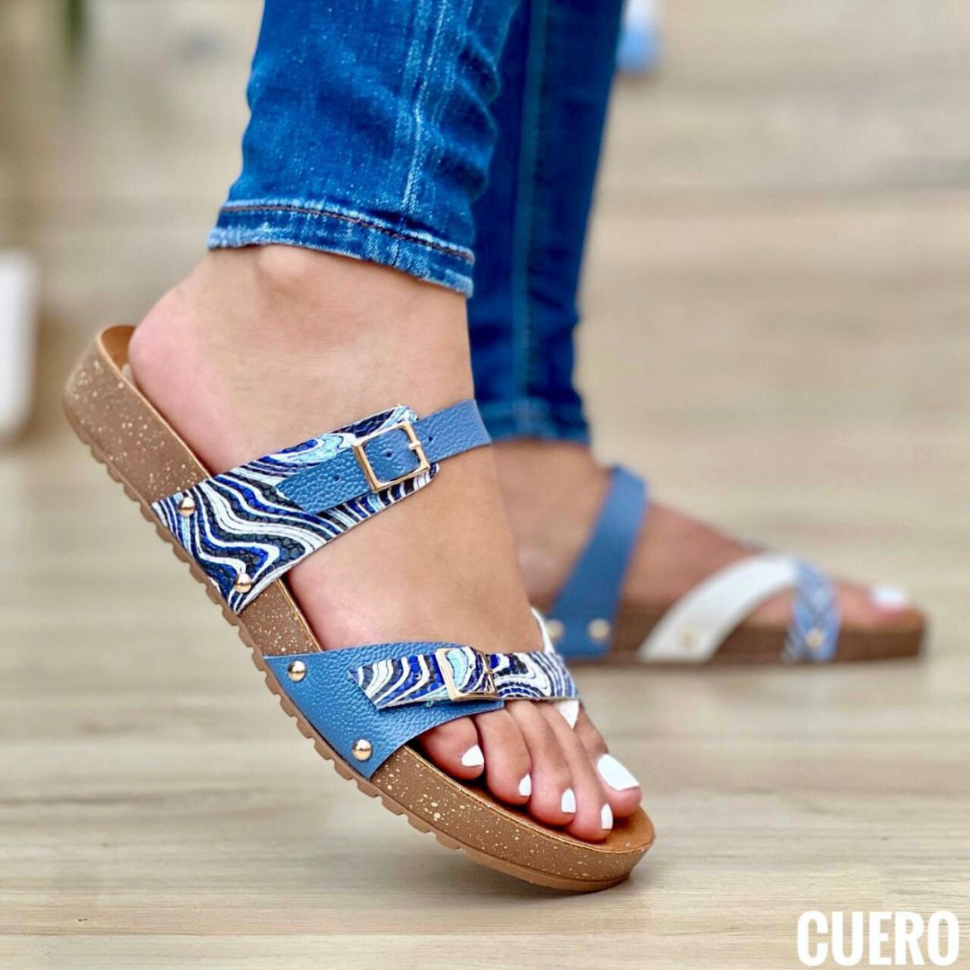 Sandalias Kamelia™ de Cuero Ultralivianas - Colección Exclusiva