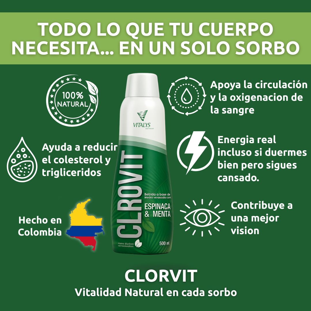 Nuevo Potenciador de Energia - Clorvit Oferta 2x1